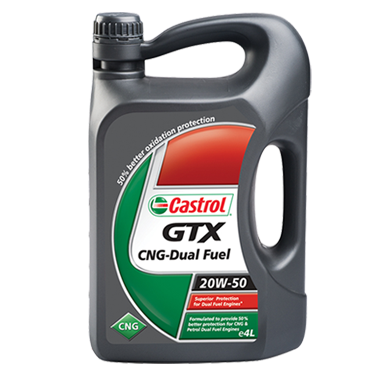 کاسترول جی تی ایکس-سی ان جی 20w-50