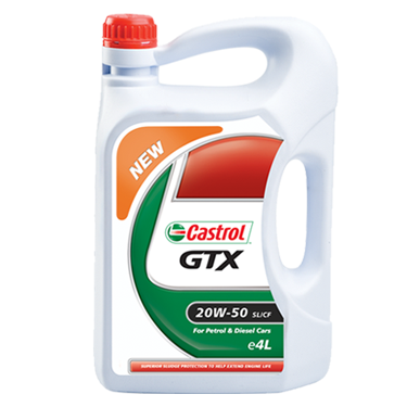 کاسترول جی تی ایکس 20w-50